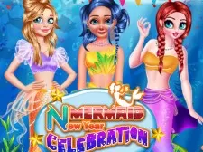 Mermaid New Year Celebration